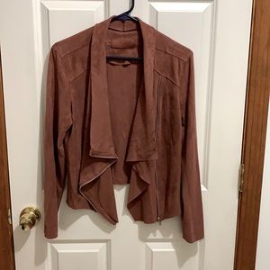 Blank NYC Faux Suede Jacket